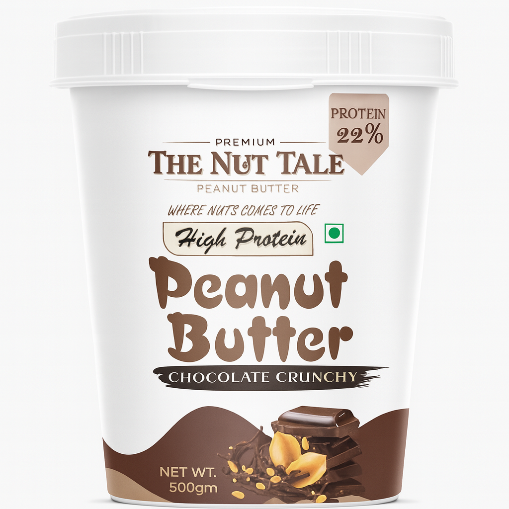Chocolate Crunchy Peanut Butter - 22% Protein | Natural & Delicious