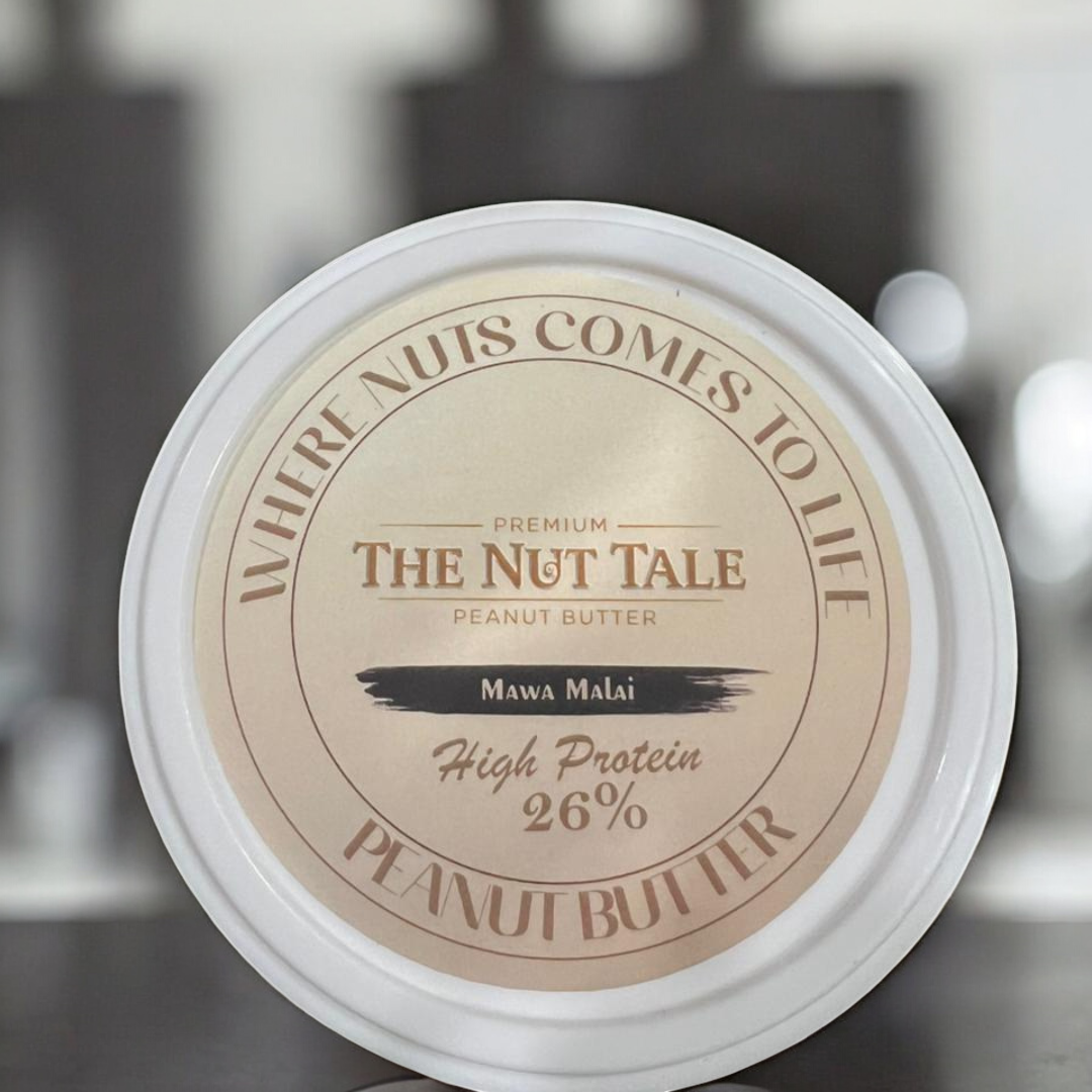 Mawa Malai Peanut Butter - 26% Protein | Premium High-Protein Spread