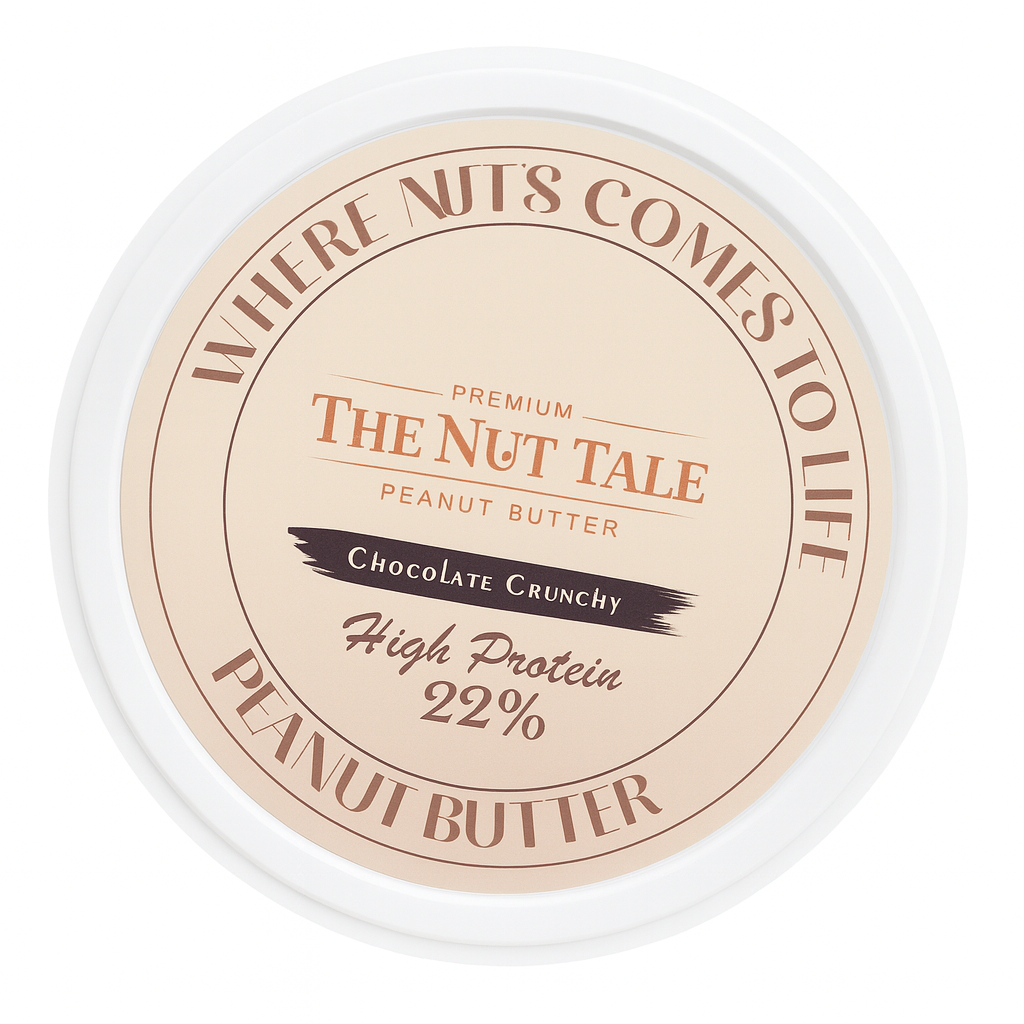 Chocolate Crunchy Peanut Butter - 22% Protein | Natural & Delicious